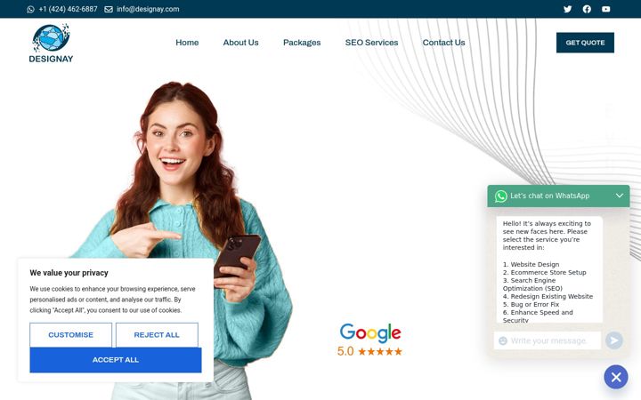 Screenshot of designay.com