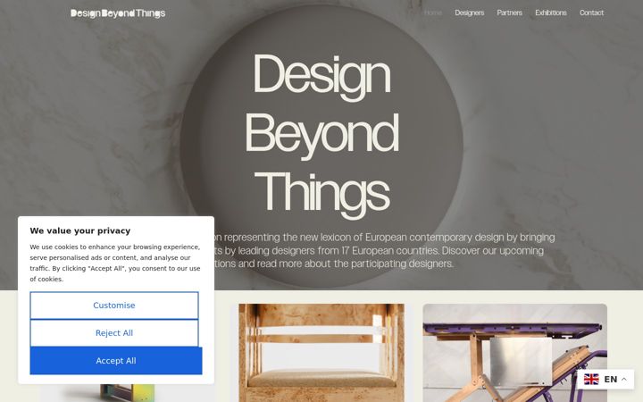 Screenshot of designbeyondthings.eu
