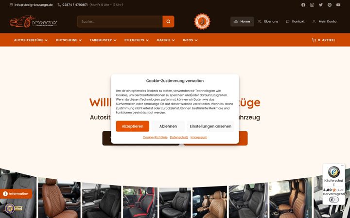 Screenshot of designbezuege.de