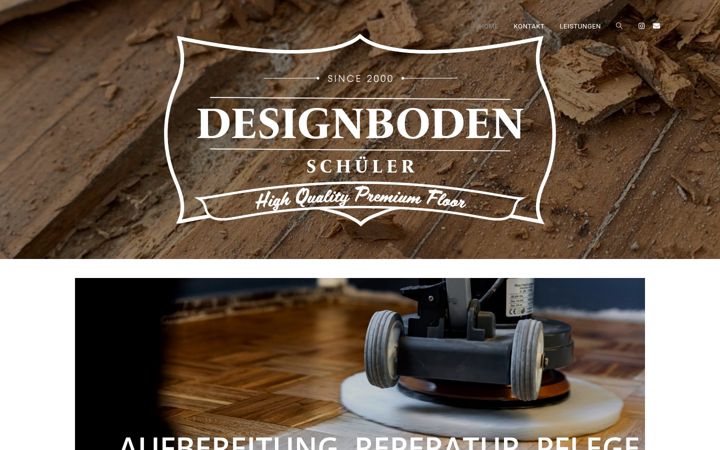 Screenshot of designbodenschueler.de