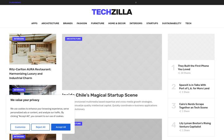 Screenshot of designboomers.com