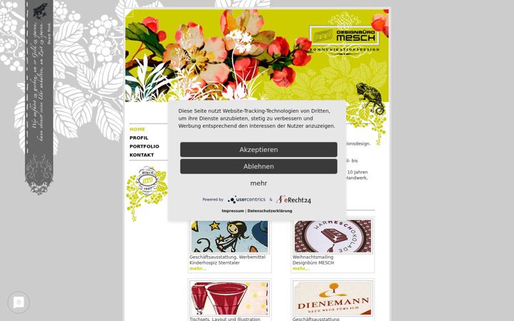 Screenshot of designbuero-mesch.de