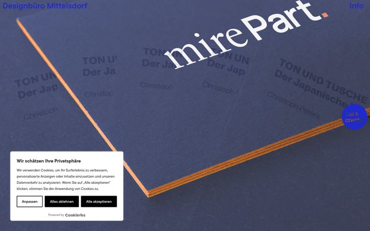 Screenshot of designbuero-mittelsdorf.de