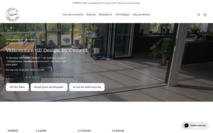 Screenshot of designbycement.com