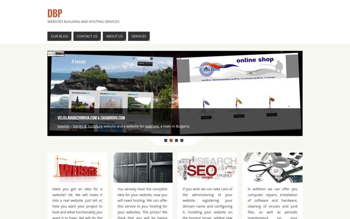 Screenshot of designbypeho.com