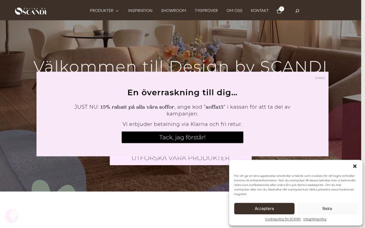 Screenshot of designbyscandi.com