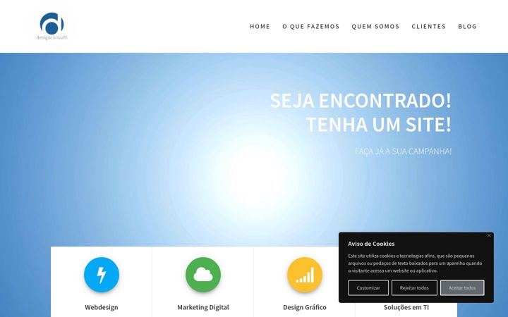 Captura de ecrã de designconsulti.com.br