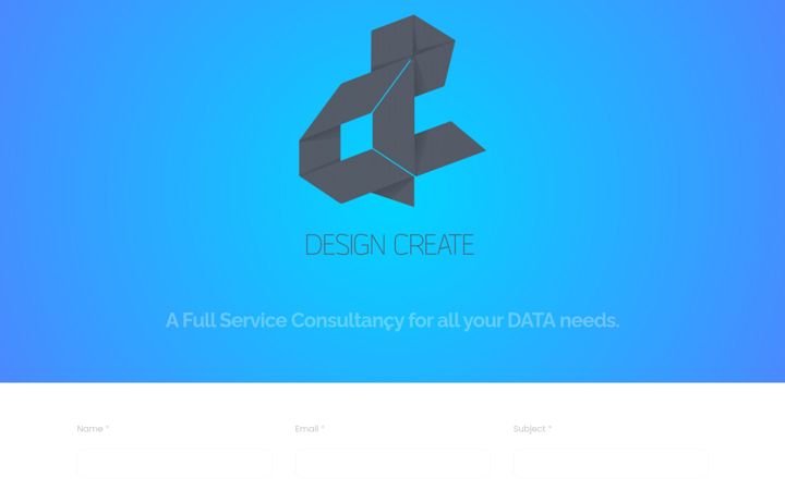 Screenshot of designcreate.co.uk