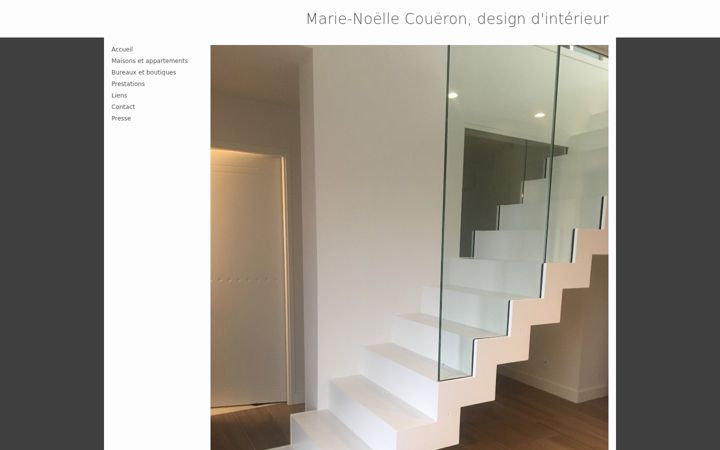 Captură de ecran a designdinterieur.net