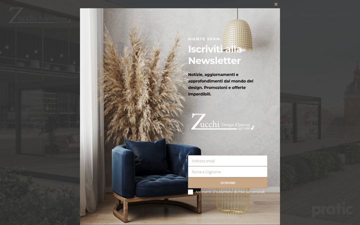 Screenshot of designdinternidizucchi.it