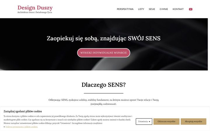 Ekrano kopija designduszy.pl