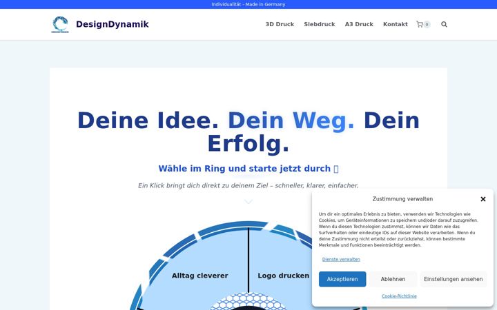 Screenshot of designdynamik.de