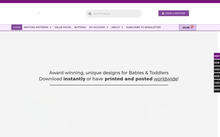 Screenshot of designedbydonna.com