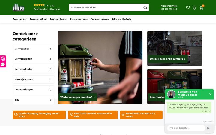 Skærmbillede af designedbyman.nl