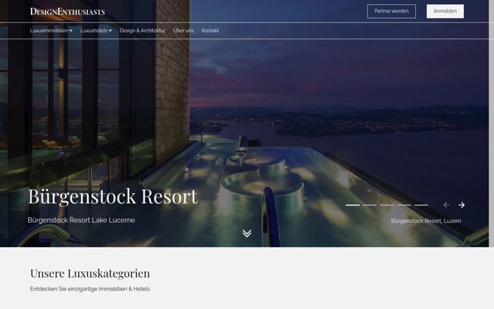 Screenshot of designenthusiasts.com