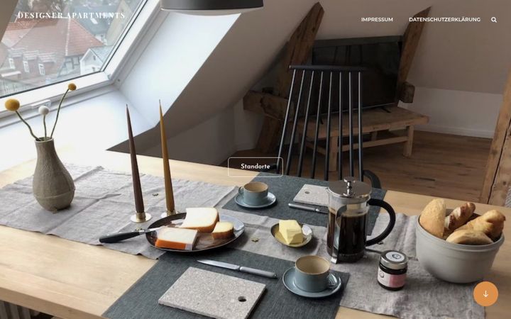 Screenshot of designer-apartments.de