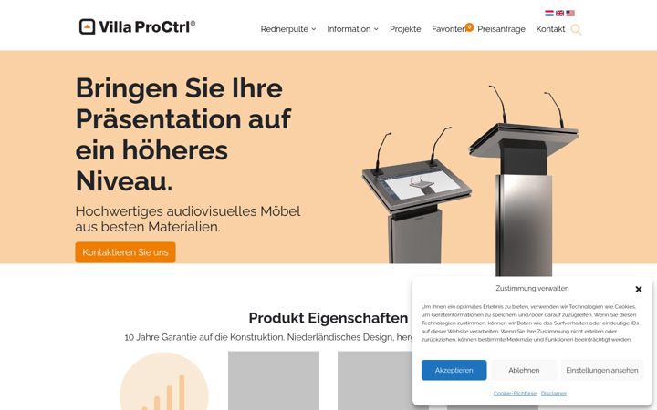 Snimka zaslona za designer-rednerpult.de