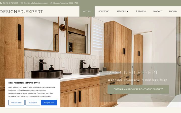 Screenshot of designer.expert