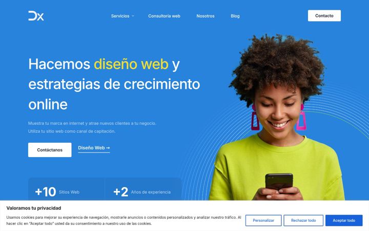 Screenshot of designer11x.com