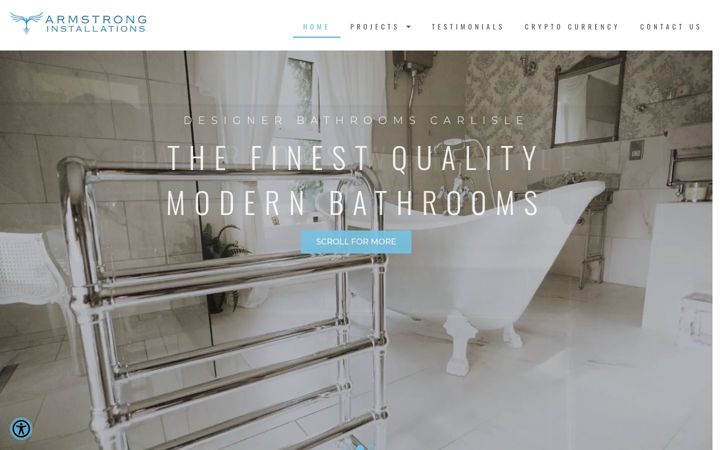 Screenshot of designerbathroomscarlisle.co.uk
