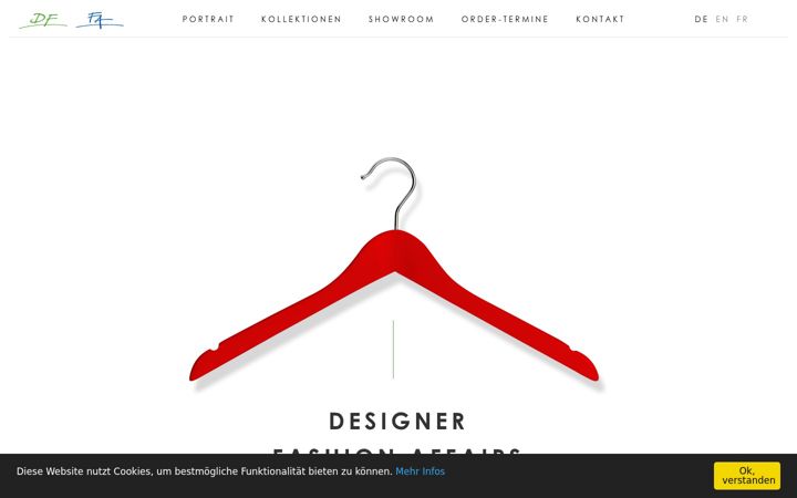 Screenshot of designerfashion.ch