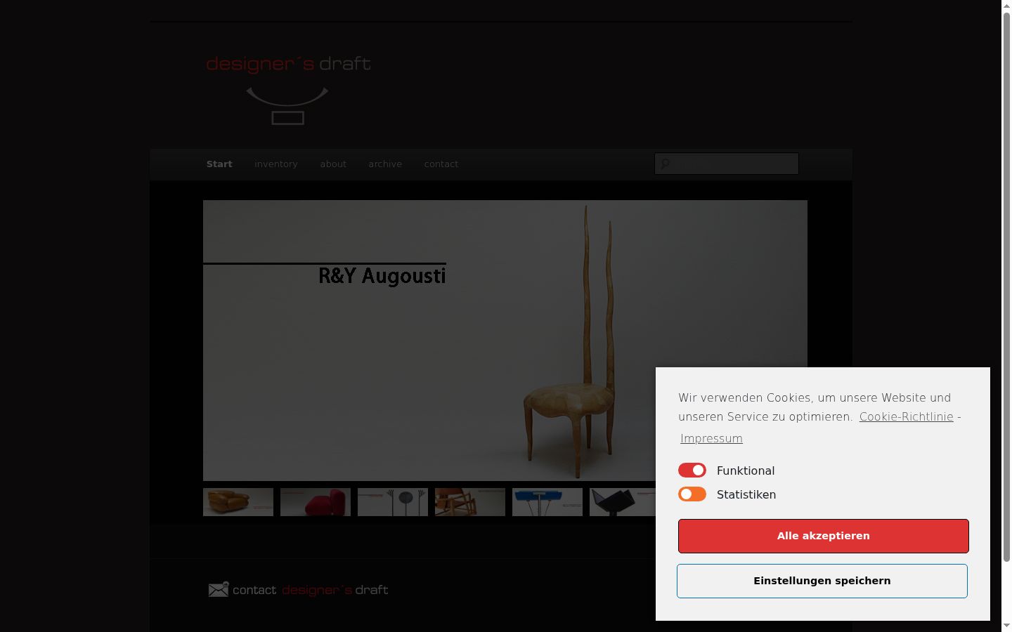 Screenshot van de toestemmingsbanner zoals getoond vóór enige interactie
