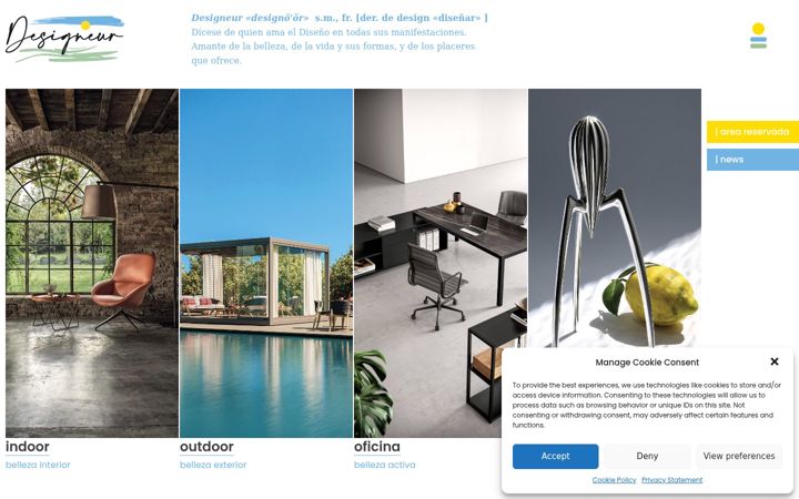 Captură de ecran a designeur.net