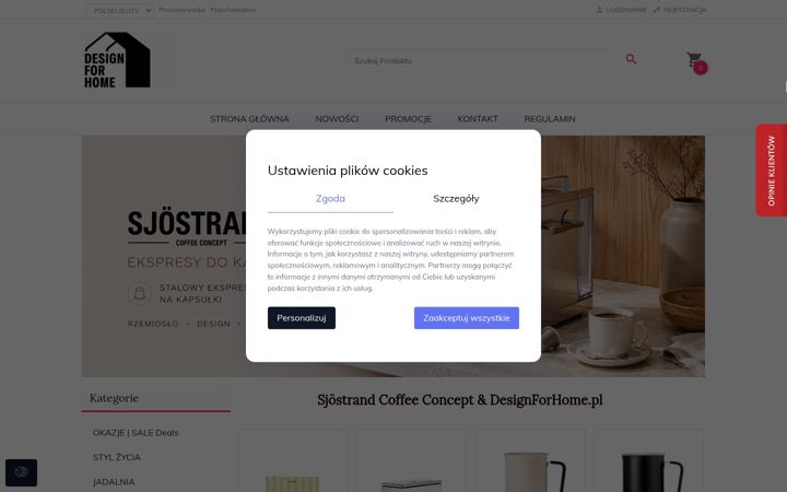 Ekrano kopija designforhome.pl