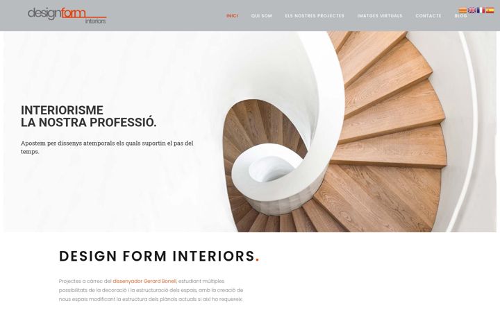 Screenshot of designforminteriors.com