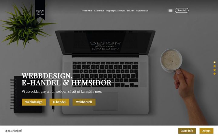 Skærmbillede af designfromsweden.se