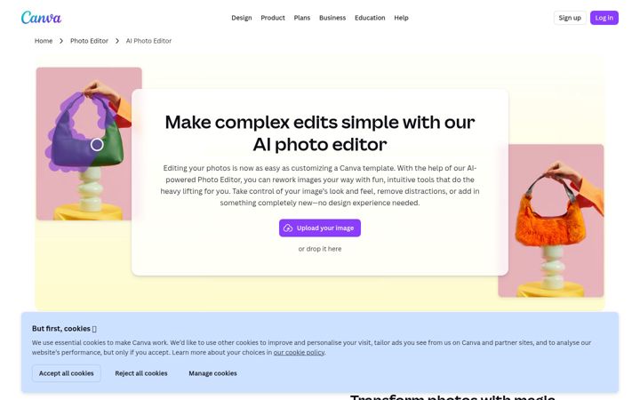 Screenshot of designify.com