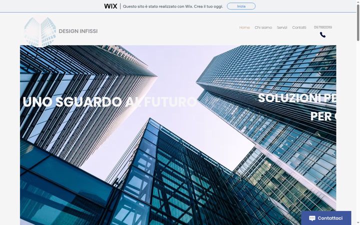 Screenshot of designinfissipotenza.it
