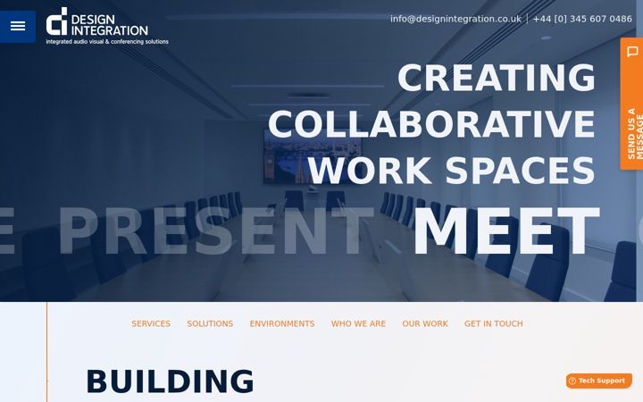 Screenshot of designintegration.co.uk