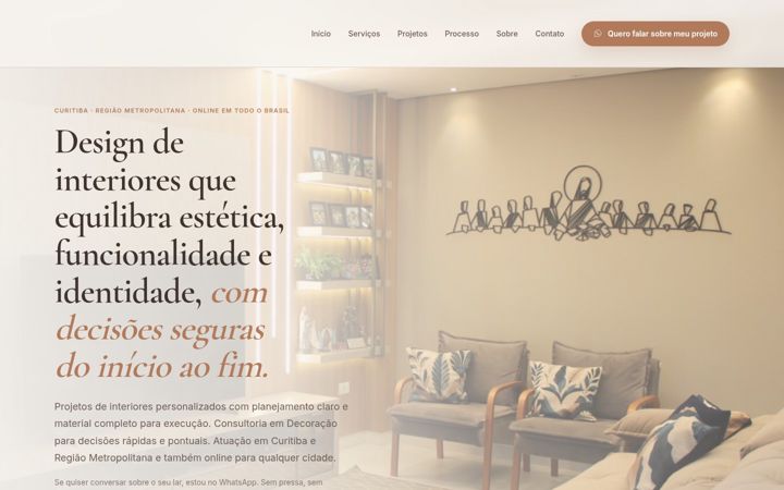 Captura de ecrã de designinteriores.com.br
