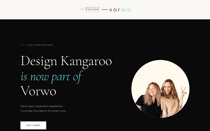 Screenshot of designkangaroo.com