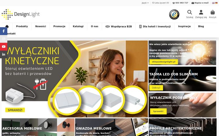 Ekrano kopija designlight.pl