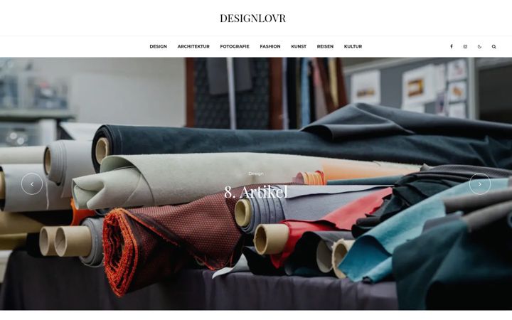 Screenshot of designlovr.de