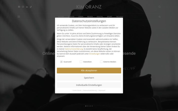 Captură de ecran a designlovr.net