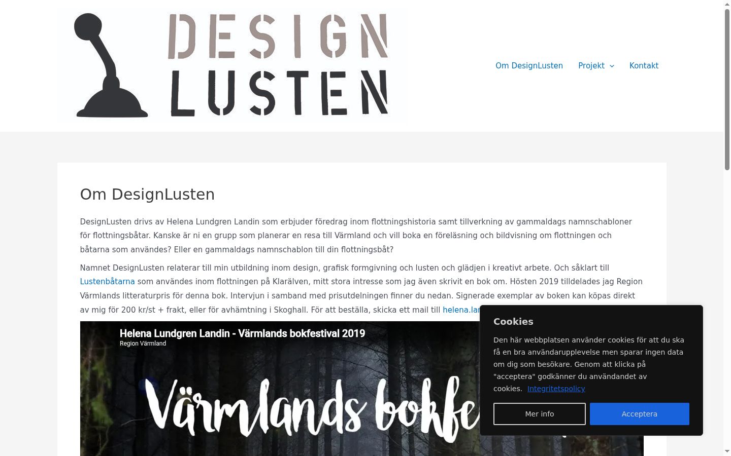 Screenshot tal-banner tal-kunsens muri qabel kwalunkwe interazzjoni