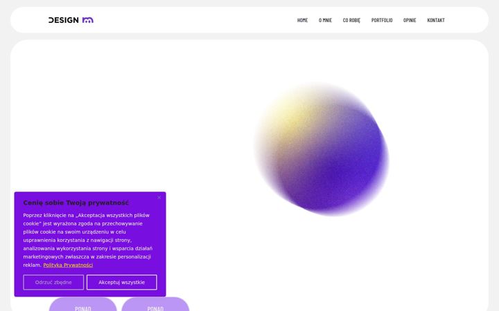 Screenshot of designm8.eu