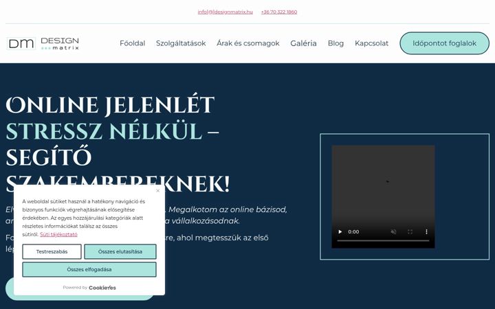 Zrzut ekranu designmatrix.hu