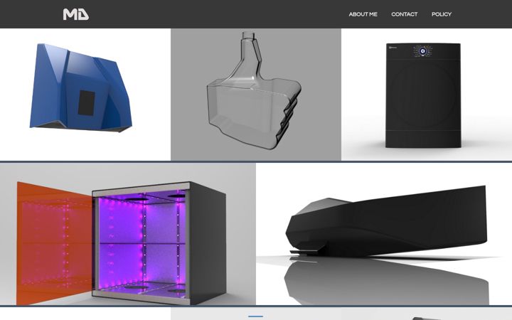 Screenshot von designmd.it