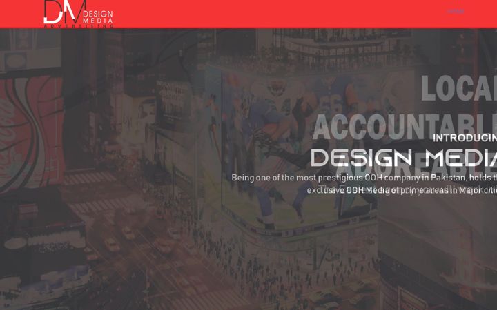 Screenshot of designmedia.pk