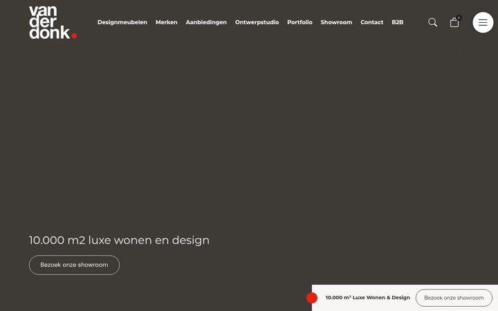 Skærmbillede af designmeubels.nl