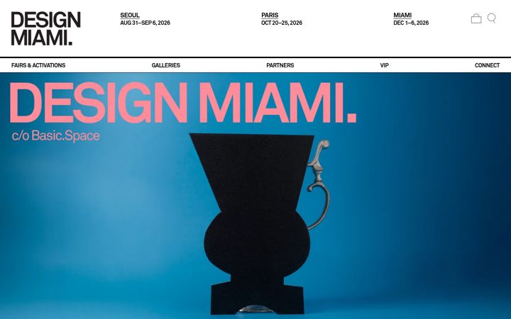 Screenshot di designmiami.com
