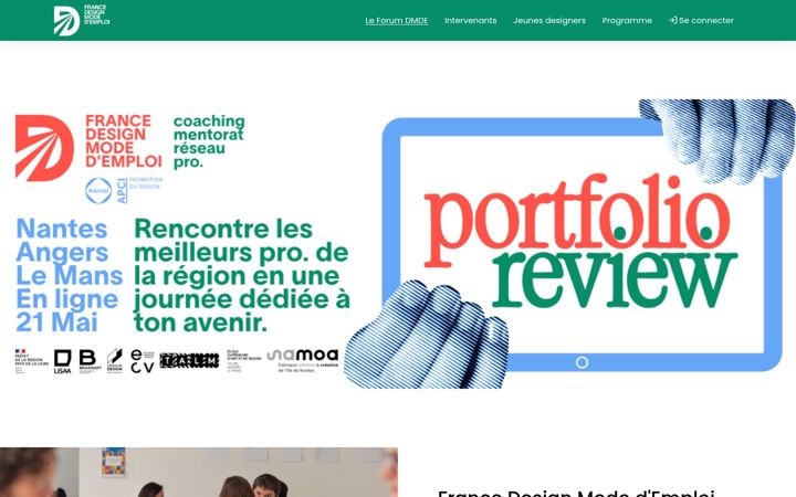 Screenshot of designmodedemploi.fr