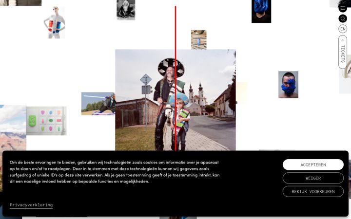 Screenshot of designmuseum.nl