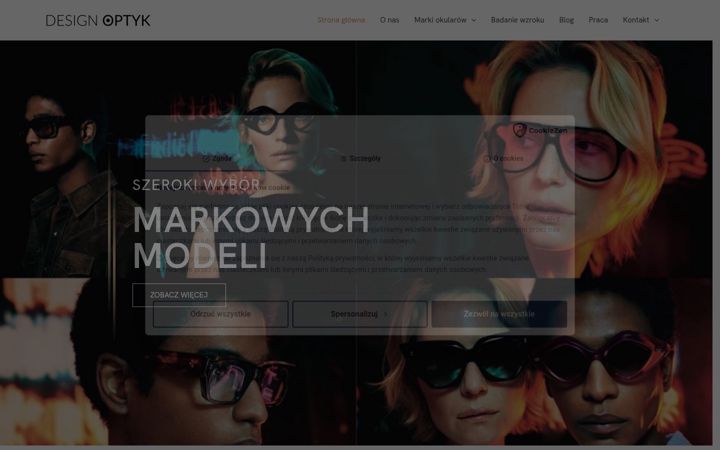 Screenshot of designoptyk.com