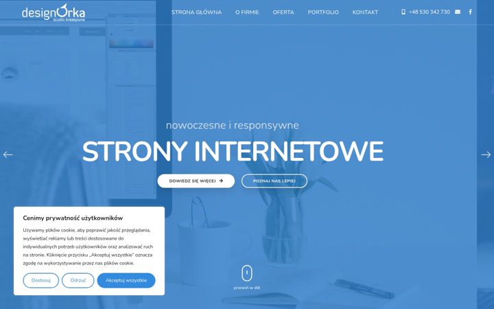 Ekrano kopija designorka.pl