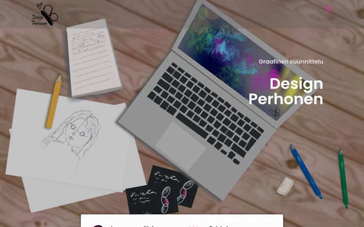 Screenshot di designperhonen.fi